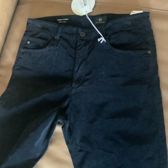 AG black velvet skinny jeans - Picture 4 of 5